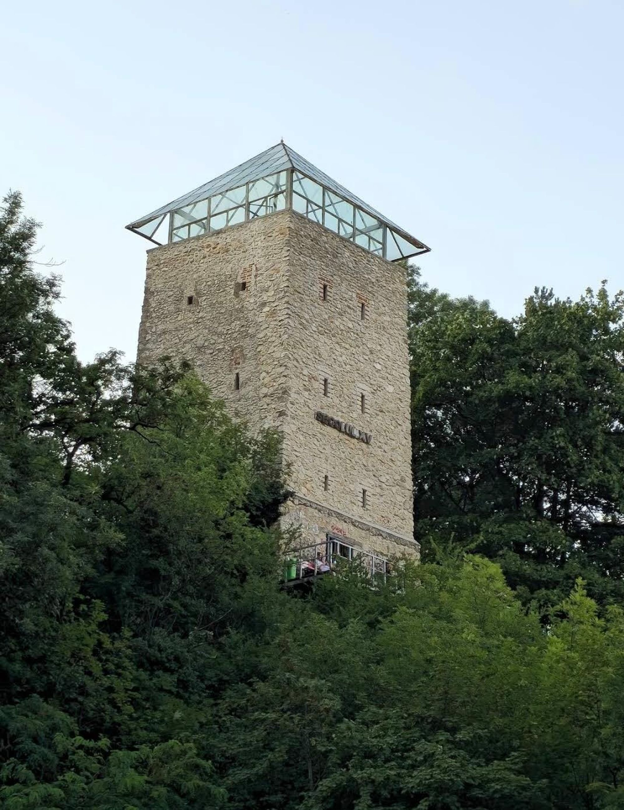 The Black Tower above Brașov